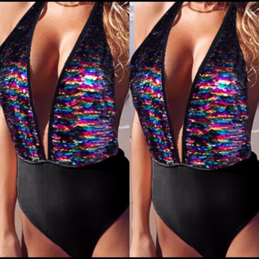 Sequin swimsuit
